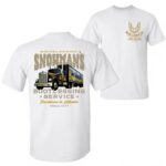 Snowman s Bootlegging Service T Shirt Smokey and the Bandit Truck Graphic Tee Retro 70s Movie Icon Top Made in USA.jpg