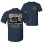 Snowman s Bootlegging Service T Shirt Smokey and the Bandit Truck Graphic Tee Retro 70s Movie Icon Top Made in USA.jpg
