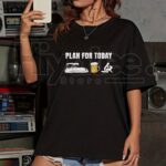 Pontoon Boat Plan T Shirt Funny Beer Boating Graphic Tee for Men Casual Summer Lake Shirt.jpg