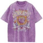 Sun Pattern Acid Washed T Shirt Oversized Unisex Vintage Graphic Tee.jpg