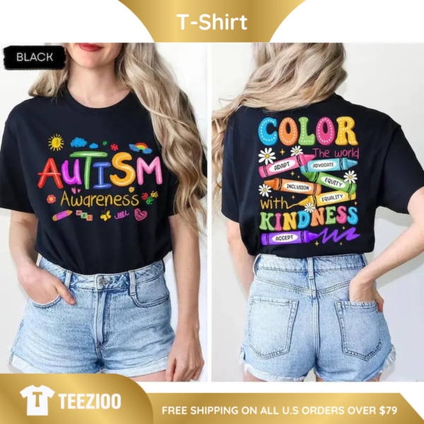 SPED Teacher Neurodiversity 2 Sided Graphic Shirt.png