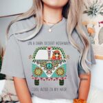 Vibrant Bohemian Graphic T Shirt Retro Boho Chic Artistic Tee Premium 100 Cotton Colorful Mandala Top Made in USA.jpg
