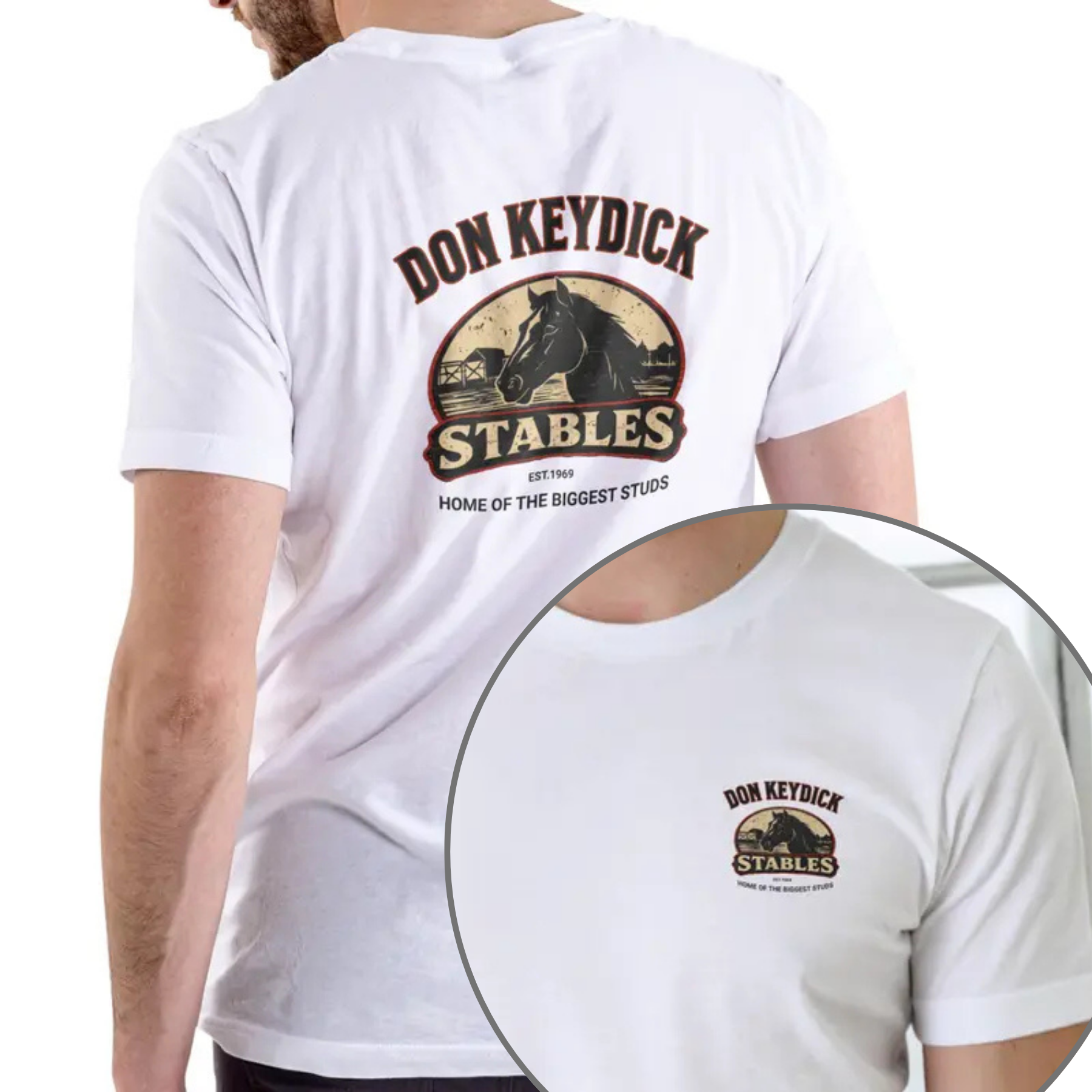 Vintage Don Keydick Stables T Shirt.png